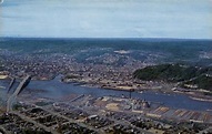 Aerial View of Aberdeen, Washington