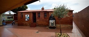Nelson Mandela’s house is a museum on Vilakazi Street, Soweto (GL)