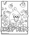 Imágenes y dibujos de Angry Birds para imprimir y Colorear