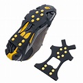 OuterStar Ice & Snow Grips Over Shoe/Boot Traction Cleat Rubber Spikes ...