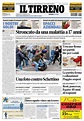 Periódico Il Tirreno (Italia). Periódicos de Italia. Edición de domingo ...