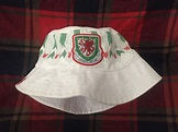 Official Spirit of 58 Wales Football Bucket Hat - 1992 away kit style ...