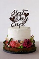 Best Day Ever Wedding Cake Topper Custom Unique Cake Toppers - Etsy