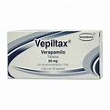 Vepiltax Verapamilo 80 mg 20 Tabletas - Farmacias Klyns