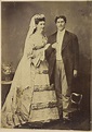 Le Couple de géants Anna Haining Swan et Martin Van Buren Bates, de l ...