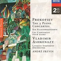 The 5 piano concertos de Sergei Prokofiev, Vladimir Ashkenazy / The ...