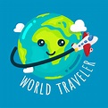 World Traveler - World Traveler - T-Shirt | TeePublic