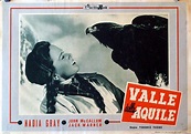 "VALLE DELLE AQUILE" MOVIE POSTER - "VALLEY OF EAGLES" MOVIE POSTER