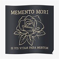 "MEMENTO MORI SI VIS VITAM PARA MORTEM" Poster for Sale by alt36 ...