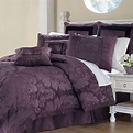 Lorenzo Damask 8 pc Comforter Bed Set
