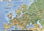 Mapa Norte De Europa