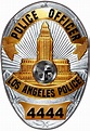 Los Angeles Police Department Officer's Badge all Metal Sign with your ...