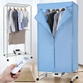 Finether Electric Clothes Dryer Rack, Portable Wardrobe Rolling Drying ...