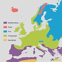 Mapa da Europa: países, capitais, clima, relevo - Brasil Escola