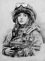 Soldier Elena by Makarov771 on DeviantArt | Military drawings, Soldier ...