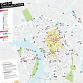 Toulouse tourist attractions map