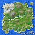 ARK Survival Evolved Island Map & Walkthrough Guide