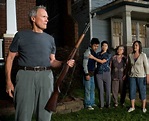 The Hmong family and Clint Eastwood as Walt Kowalski in Gran Torino ...