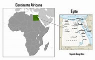 INFORMAÇÕES GEOGRÁFICAS SOBRE O EGITO | Suporte Geográfico