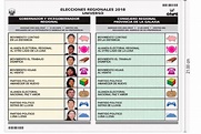 Modelo De Cedula De Votacion - kulturaupice