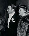 Ginger Rogers and Lew Ayres attend the 28th annual Basket Benefit for ...