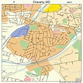 Cheverly Maryland Street Map 2416550