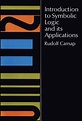 Introduction to Symbolic Logic and Its Applications (ebook), Rudolf ...