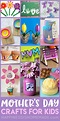 Easy Mother's Day Crafts for Kids - Happiness is Homemade