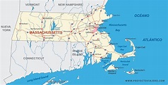 Mapas de Massachusetts - Estados Unidos