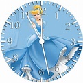 Disney Princess Cinderella wall Clock 10" will be nice Gift and Room ...