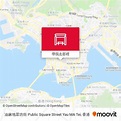 怎樣搭巴士 或 地鐵去香港的油麻地眾坊街 Public Square Street Yau MA Tei?