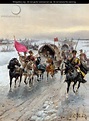 Advancing Cossack Convoy - Konstantin Stoilov - WikiGallery.org, the ...