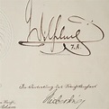 WILHELM II., Deutscher Kaiser und König (1856-1941), eigenhändige ...