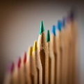 Emphasis: Crayon stands out. It creates the centre of interest. It's ...