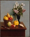 Henri Fantin-Latour | Still Life with Flowers and Fruit | The ...