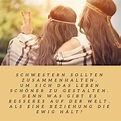 nette Schwester Sprüche, die die Schwesterliebe zeigen | Schwester ...