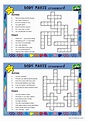 body parts crosswords: English ESL worksheets pdf & doc