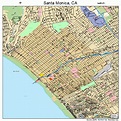 Santa Monica California Street Map 0670000