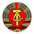 Vector graphics of national emblem of the German Democratic Republic ...