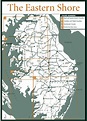 Map Of Maryland Eastern Shore - Tour Map