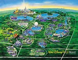 Walt Disney World Map Circa 1999–2000