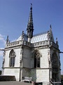 La capilla de Saint-Hubert, el Castillo de Amboise.