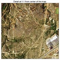 Aerial Photography Map of Borger, TX Texas