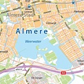 Almere - kaart-plattegrond