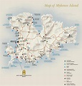 Mykonos tourist map - Ontheworldmap.com