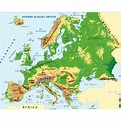 Mapa de Europa físico