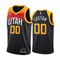 Jordan Clarkson Utah Jazz 2020-21 Black City Jersey New Uniform – Www ...