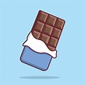 gratis vector icono chocolate bar dibujos animados ilustración 20616001 ...