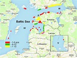 Gulf Of Riga On Europe Map - Foto Kolekcija
