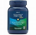 GNC Triple Strength Fish Oil Mini 三倍強度魚油 1000mg 120粒 (迷你易吞裝) - Ks Beauty
